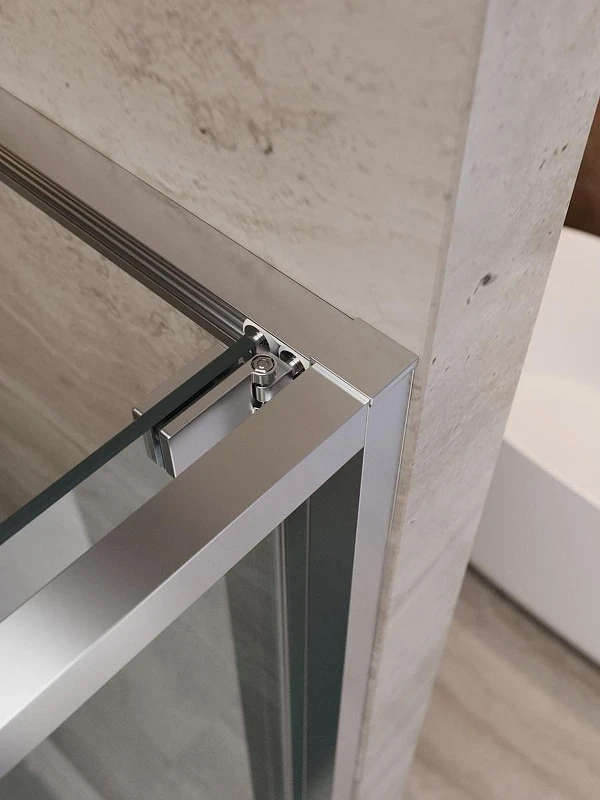 Душевая дверь Cezares Lux 90 LUX-B-FS-1-90-C-CR профиль Хром стекло прозрачное