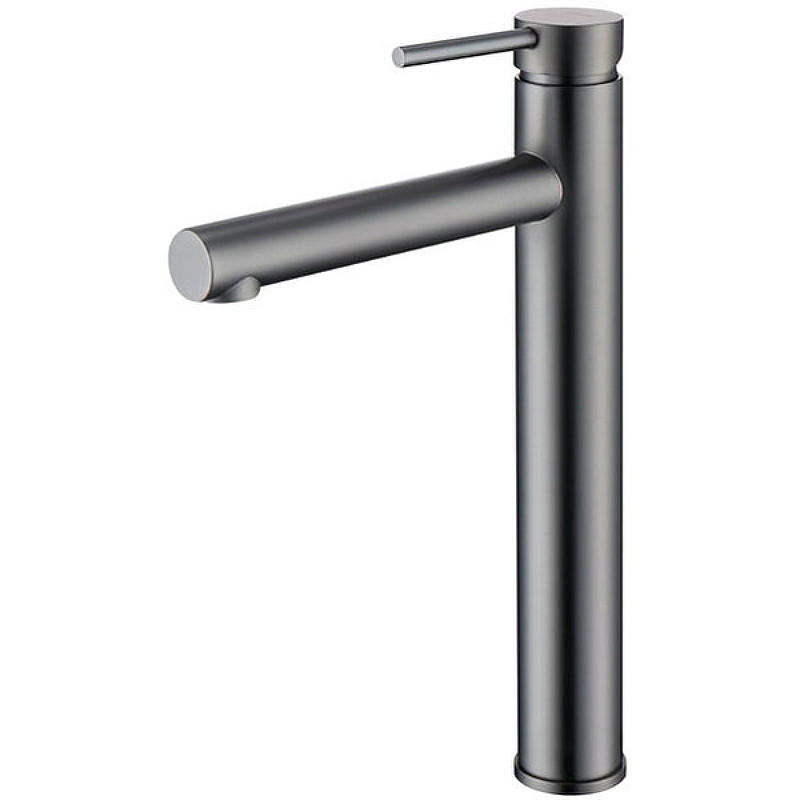 Смеситель для раковины Caprigo Don 53-023-GUN Вороненая сталь латунь