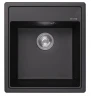 Кухонная мойка Abber Quarz 46 AQ2901B цвет Черный
