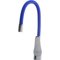 Смеситель для кухни Melodia della vita Ostessa MDV40615Blue Хром Синий латунь