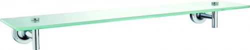 Стеклянная полка Wonzon & Woghand Simple WW-6527 цвет Хром