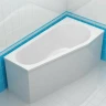 Акриловая ванна Riho Delta 150x80 B067001005 (BB8100500000000) L без гидромассажа