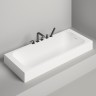 Ванна из искусственного камня Salini Orlanda Kit 180х80 102112G Белая глянцевая