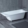 Ванна из искусственного камня Salini Orlanda Kit 180х80 102112G Белая глянцевая