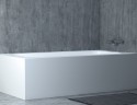 Ванна из искусственного камня Salini Orlanda Kit 180х80 102112G Белая глянцевая