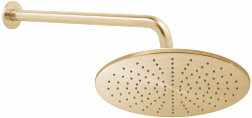 Верхний душ Paffoni Master King ZSOF079HGSP Медовое золото нержавеющая сталь на потолок