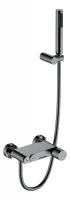 Смеситель для ванны Boheme Stick 123-SGM цвет Оружейная сталь глянцевая