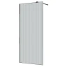Душевая перегородка Azario Walk-In 100 AZ-271-100-MGR-CRF профиль Графит матовый стекло рифленое