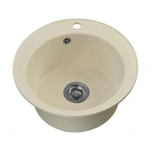 Кухонная мойка Aquaton Шелли 50 1A734732SS240 Жемчуг