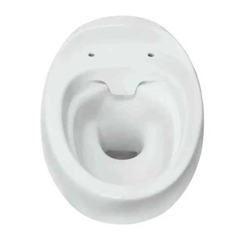 Унитаз подвесной Sanita Luxe Ringo WC.WH/Ringo/DM.Rim/WHT.G/S1 цвет Белый с сиденьем Микролифт