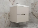 Тумба под раковину Style Line Матис 60 ЛС-00002310 подвесная Крем МДФ / ЛДСП