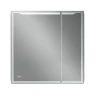 Зеркальный шкаф Art&Max Merano 80 L AM-Mer-800-800-2D-L-DS-F с подсветкой цвет Белый