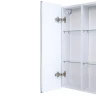 Зеркальный шкаф Art&Max Merano 80 L AM-Mer-800-800-2D-L-DS-F с подсветкой цвет Белый