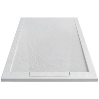 Душевой поддон из искусственного камня Vincea 120x80 VST-4SRL8012W+Vsph-D611 Белый матовый