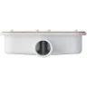 Душевой поддон из искусственного камня Vincea 120x80 VST-4SRL8012W+Vsph-D611 Белый матовый