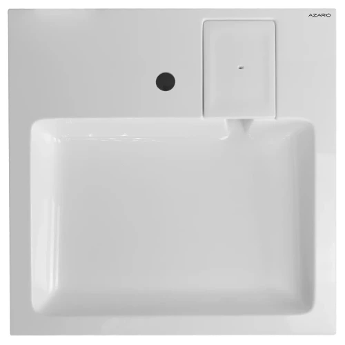 Раковина Azario Slim 60 CS00086608 на стиральную машину цвет Белый