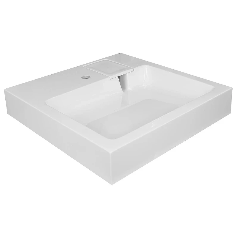 Раковина Azario Slim 60 CS00086608 на стиральную машину цвет Белый