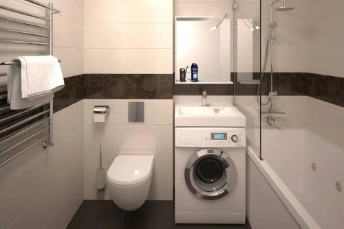 Раковина Azario Slim 60 CS00086608 на стиральную машину цвет Белый