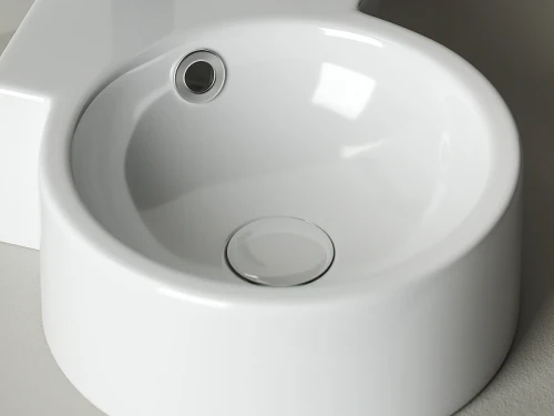 Раковина Ceramicanova Element 31 CN5019 Белая фарфор подвесная