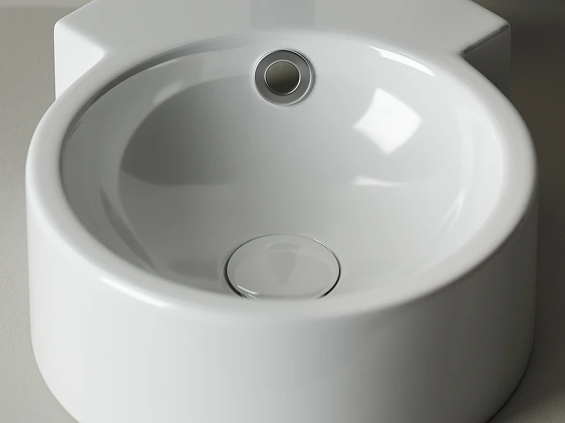 Раковина Ceramicanova Element 31 CN5019 Белая фарфор подвесная