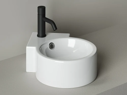 Раковина Ceramicanova Element 31 CN5019 Белая фарфор подвесная