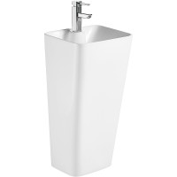 Раковина Ceruttispa Doris 43 CT7830 Белая фаянс напольный