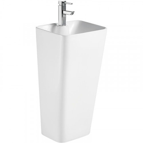 Раковина Ceruttispa Doris 43 CT7830 Белая фаянс напольный