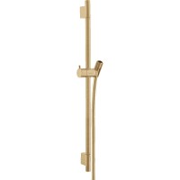 Душевая штанга Hansgrohe Unica S Puro 28632140 со шлангом Шлифованная бронза латунь на стену