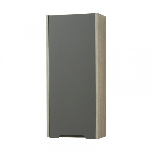 Подвесной шкаф Aquaton Оливия 35 R 1A254703OLUGR Грей Дуб ойстер МДФ / ЛДСП