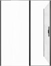 Душевой уголок Allen Brau Priority 160x100 3.31039.BBA+3.31048.BBA цвет профиля Черный браш стекло прозрачное