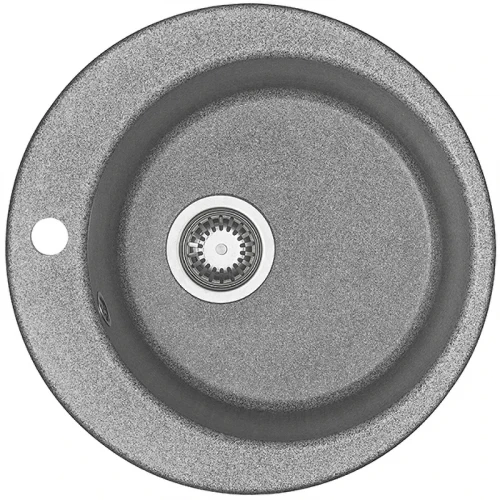 Кухонная мойка Aquaton Иверия 48 1A711032IV230 Серый искусственный камень (литьевой мрамор) встраиваемый