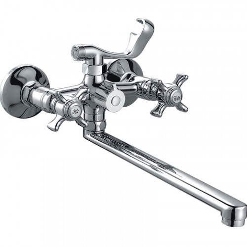 Смеситель для ванны Haiba HB2224 универсальный Хром на стену