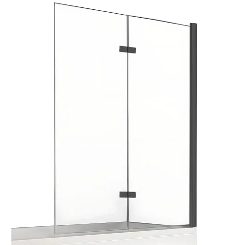 Шторка для ванны New Trendy NEW SOLEO Black x120 P-0044