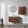 Подвесной шкаф BelBagno Fly-Marino 70 FLY-MARINO-700-2A-SC-RW-P Rovere Moro МДФ / ЛДСП