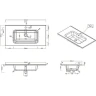 Раковина BelBagno BB900ETL Белая