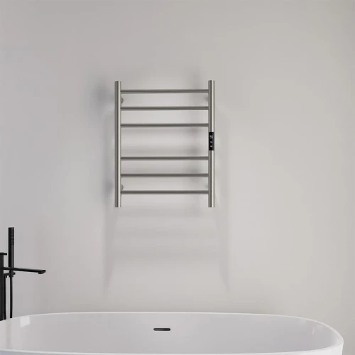 Электрический полотенцесушитель Abber Standard AH4606BST цвет Сталь брашированная