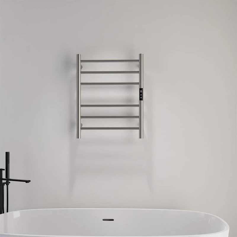 Электрический полотенцесушитель Abber Standard AH4606BST цвет Сталь брашированная