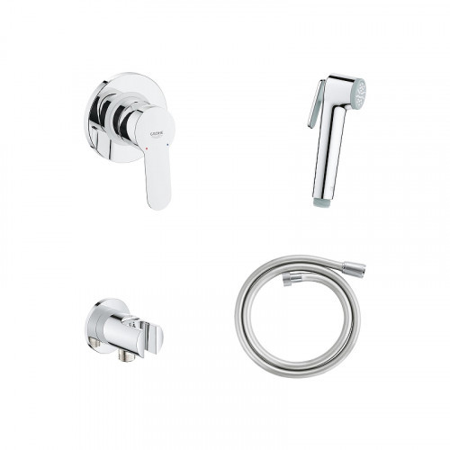 Гигиенический душ со смесителем Grohe BauEdge 129188 цвет Хром