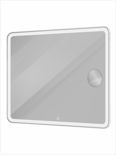 Зеркало BelBagno Марина (Marino) 100 SPC-MAR-1000-800-LED-TCH-LNZ с подсветкой с сенсорным выключателем и увеличением