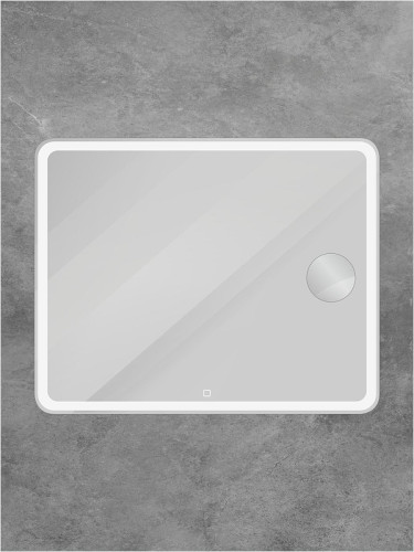 Зеркало BelBagno Марина (Marino) 100 SPC-MAR-1000-800-LED-TCH-LNZ с подсветкой с сенсорным выключателем и увеличением