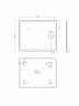 Зеркало BelBagno Марина (Marino) 100 SPC-MAR-1000-800-LED-TCH-LNZ с подсветкой с сенсорным выключателем и увеличением
