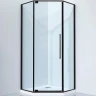 Душевой уголок Black&White Stellar Wind S815 BC 90x90 815900 профиль Черный матовый стекло прозрачное