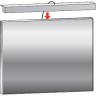 Светильник Laufen Frame 25 55 4.4746.2.900.007.1 Хром матовый