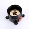 Смеситель для ванны Abber Wasserfall AF8615G Золото матовое латунь на пол