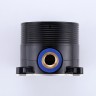 Смеситель для ванны Abber Wasserfall AF8615G Золото матовое латунь на пол