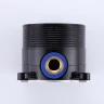 Смеситель для ванны Abber Wasserfall AF8615G Золото матовое латунь на пол