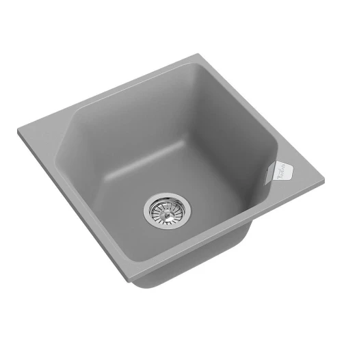 Кухонная мойка Rivelato Locus LS-50 grigio metallizzat цвет Серый металлик