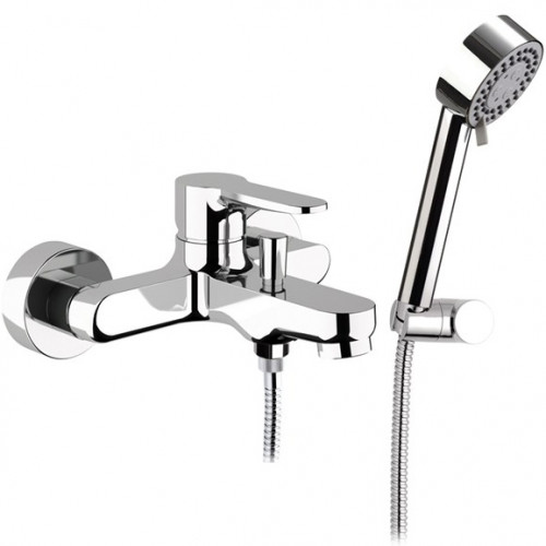 Смеситель для ванны Remer Winner W02 Хром на стену