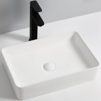 Раковина-чаша Royce Iris 50 RCW-140902WH Белая фаянс накладная