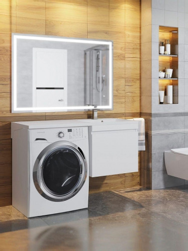 Тумба под раковину Uperwood Magenta 110 5930205162 подвесная цвет Белый матовый